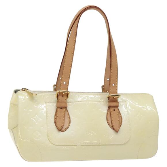 LOUIS VUITTON Monogram Vernis Rosewood Avenue Hand Bag Perle M93508 - Picture 1 of 16